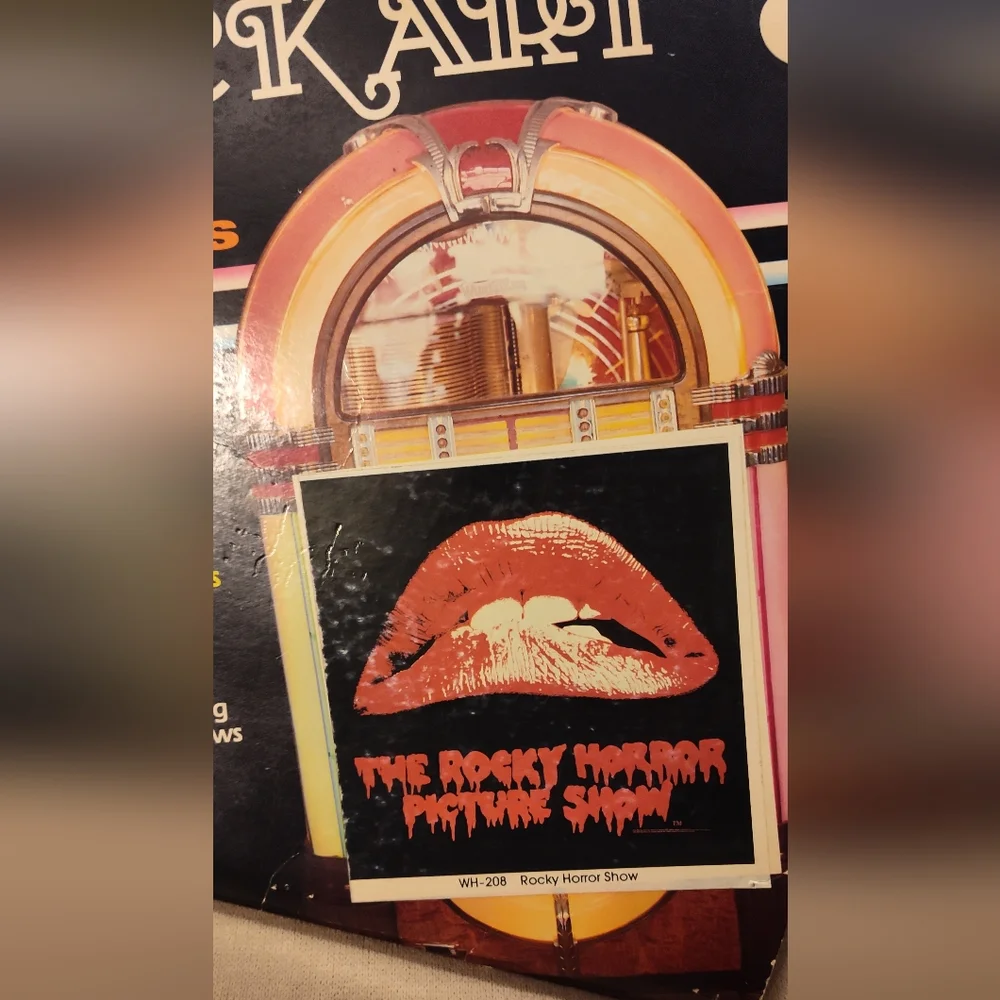 Rocky Horror Picture Show Black and Red Scarf